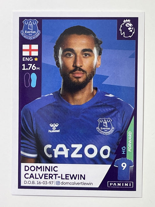 217 Dominic Calvert-Lewin Sticker Everton Premier League 2021 Football Sticker