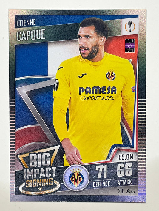 218. Etienne Capoue (Villarreal CF) Football Card &#8211; Match Attax 101 2021 Card