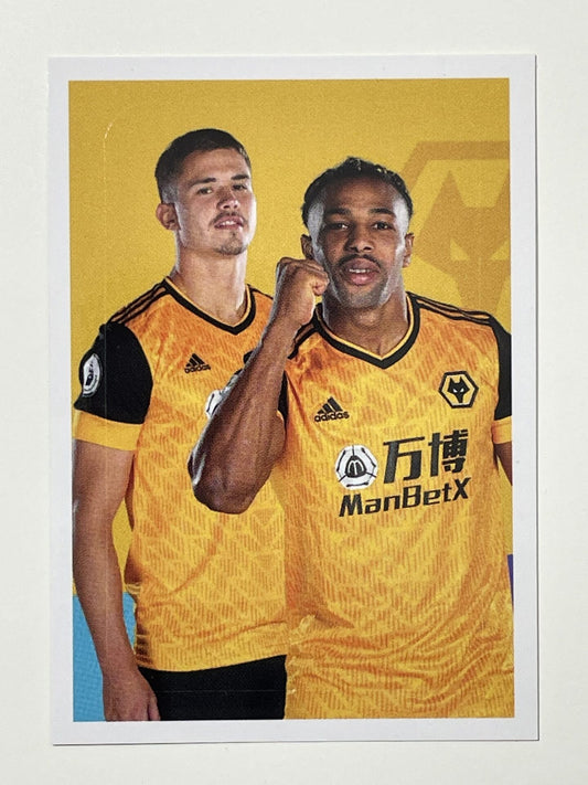 22 Wolves Graphic Sticker Premier League 2021 Football Sticker