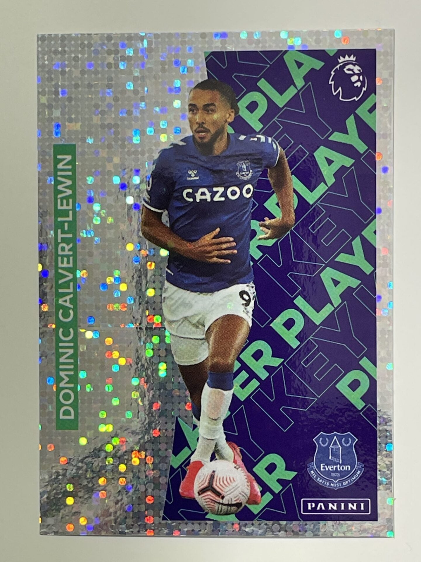 221 Dominic Calvert-Lewin Key Player Sticker Everton Premier League 2021 Football Sticker