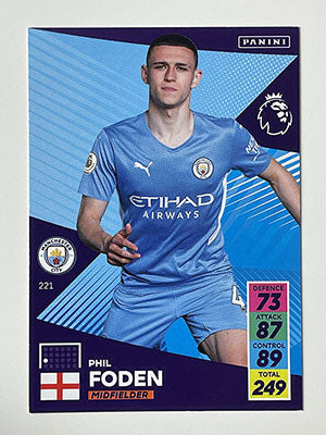 221.-Phil-Foden-Base-Football-Card-Panini-Adrenalyn-XL-2021-22