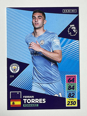 224.-Ferran-Torres-Base-Football-Card-Panini-Adrenalyn-XL-2021-22