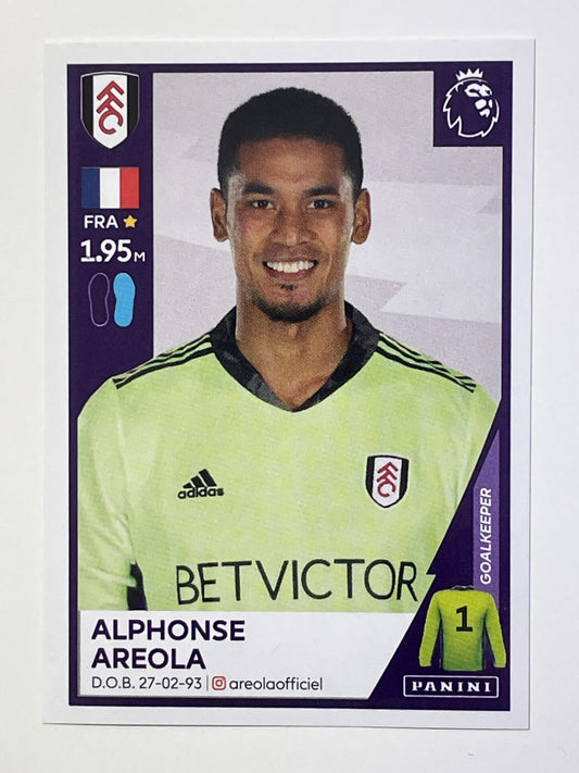 227 Alphonse Areola Sticker Fulham Premier League 2021 Football Sticker