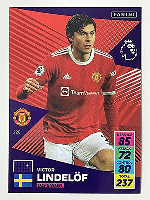 228.-Victor-Lindelof-Manchester-United-Panini-Adrenalyn-XL-2021-22-Card-Football