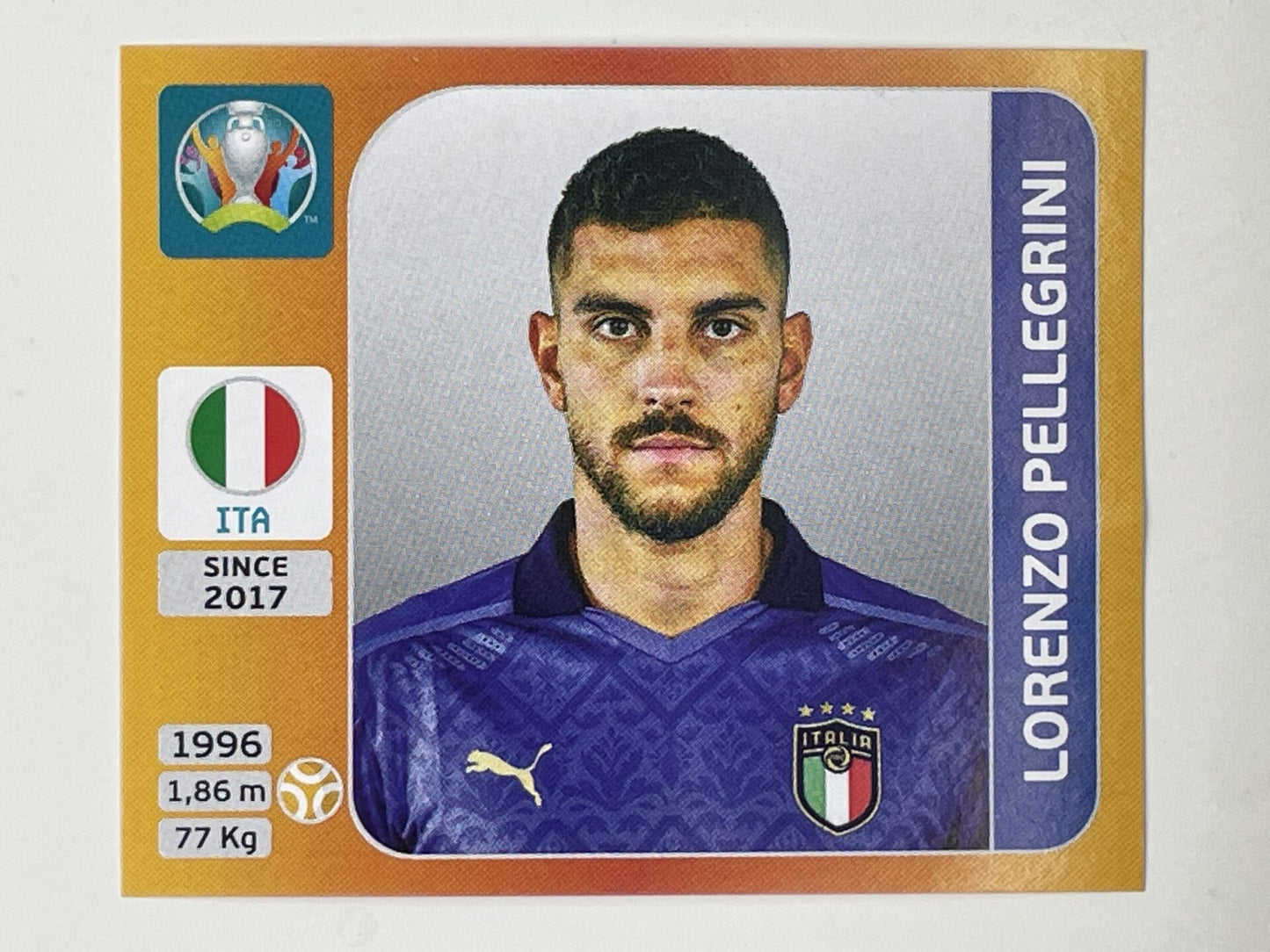 23. Lorenzo Pellegrini (Italy) &#8211; Euro 2020 Stickers