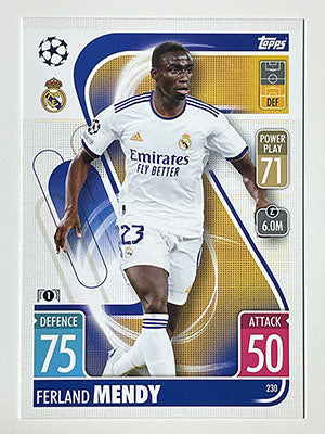 230.-Ferland-Mendy-Real-Madrid-CF-Match-Attax-2021-22-Topps-Football-Card