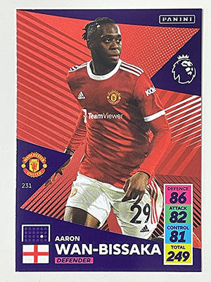 231.-Aaron-Wan-Bissaka-Manchester-United-Panini-Adrenalyn-XL-2021-22-Card-Football