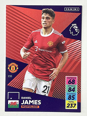 235.-Daniel-James-Manchester-United-Panini-Adrenalyn-XL-2021-22-Card-Football