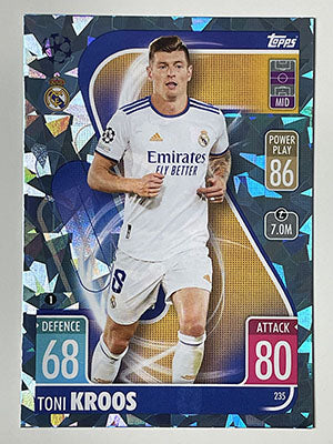 235.-Toni-Kroos-Crystal-Foil-Parallel-Real-Madrid-CF-Match-Attax-2021-22-Topps-Football-Card