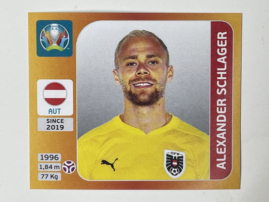 237. Alexander Schlager (Austria) &#8211; Euro 2020 Stickers