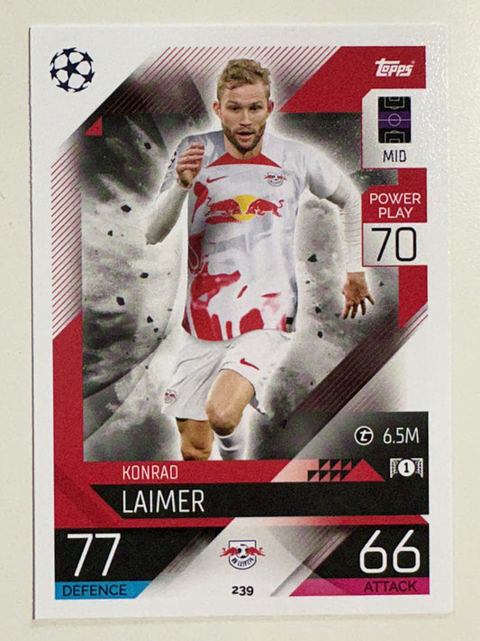 239. Konrad Laimer (RB Leipzig) &#8211; Topps Match Attax 2022:2023 card