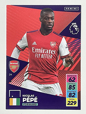 24.-Nicolas-Pepe-Arsenal-Panini-Adrenalyn-XL-2021-22-Card-Football