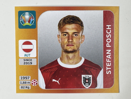 242. Stefan Posch (Austria) &#8211; Euro 2020 Stickers