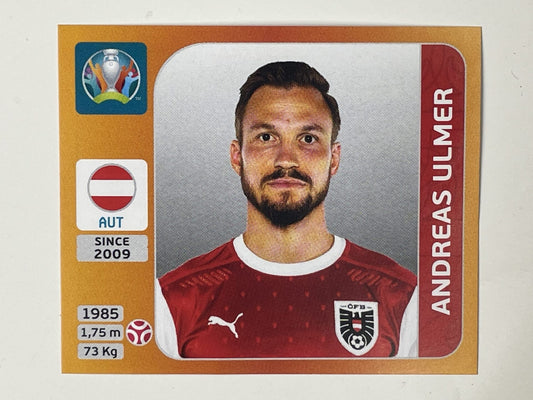 244. Andreas Ulmer (Austria) &#8211; Euro 2020 Stickers