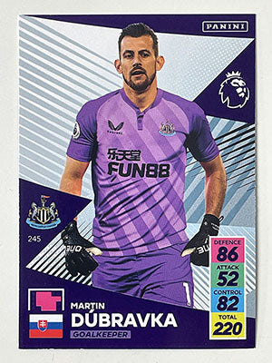 245.-Martin-Dubravka-Newcastle-United-Panini-Adrenalyn-XL-2021-22-Card-Football