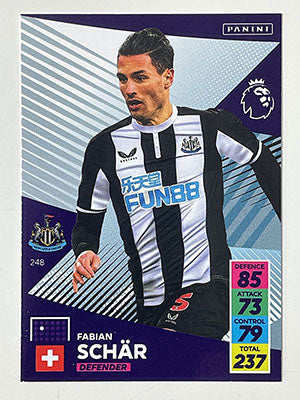 248.-Fabian-Schar-Newcastle-United-Panini-Adrenalyn-XL-2021-22-Card-Football