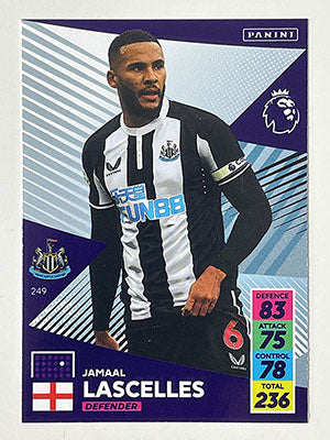 249.-Jamaal-Lascelles-Newcastle-United-Panini-Adrenalyn-XL-2021-22-Card-Football