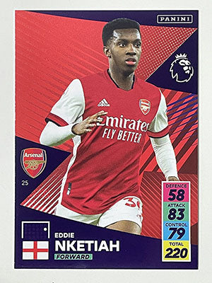 25.-Eddie-Nketiah-Arsenal-Panini-Adrenalyn-XL-2021-22-Card-Football