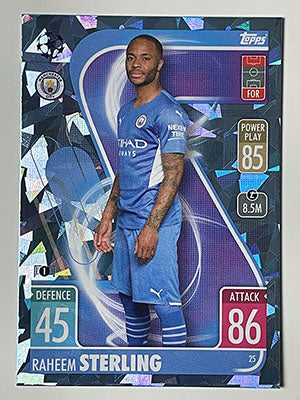 25.-Raheem-Sterling-Crystal-Foil-Parallel-Man-City-Match-Attax-2021-22-Topps-Football-Card