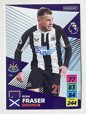 254.-Ryan-Fraser-Newcastle-United-Panini-Adrenalyn-XL-2021-22-Card-Football