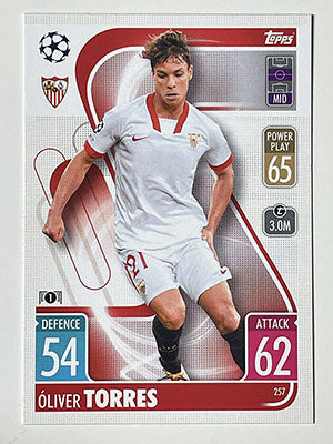 257.-Oliver-Torres-Sevilla-FC-Match-Attax-2021-22-Topps-Football-Card