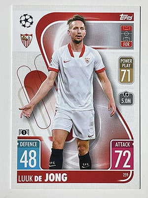 259.-Luuk-de-Jong-Sevilla-FC-Match-Attax-2021-22-Topps-Football-Card