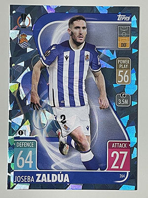 264.-Joseba-Zaldua-Crystal-Foil-Parallel-Real-Sociedad-Match-Attax-2021-22-Topps-Football-Card