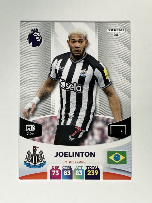 268 Joelinton Newcastle Base Panini Premier League Adrenalyn XL 2024 Card