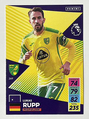 269.-Lukas-Rupp-Norwich-City-Panini-Adrenalyn-XL-2021-22-Card-Football