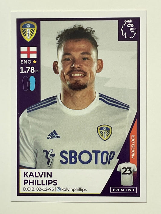 273 Kalvin Phillips Sticker Leeds United Premier League 2021 Football Sticker