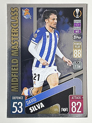 273.-David-Silva-Midfield-Masterclass-Real-Sociedad-Match-Attax-2021-22-Topps-Football-Card