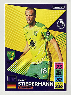 273.-Marco-Stiepermann-Norwich-City-Panini-Adrenalyn-XL-2021-22-Card-Football