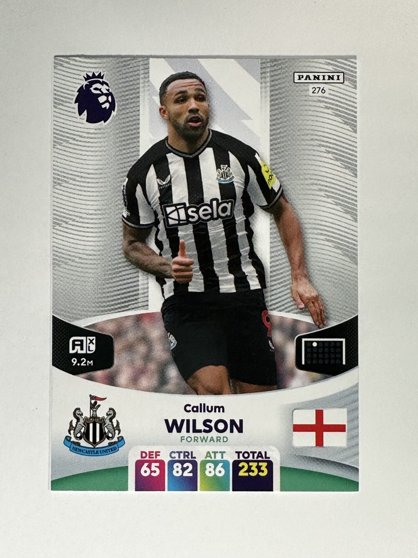 276 Callum Wilson Newcastle Base Panini Premier League Adrenalyn XL 2024 Card