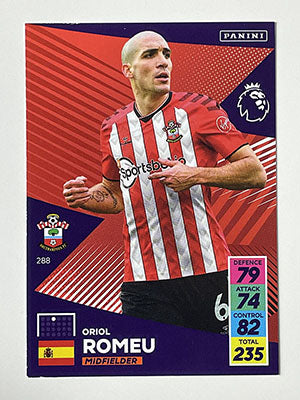 288.-Oriol-Romeu-Base-Football-Card-Panini-Adrenalyn-XL-2021-22