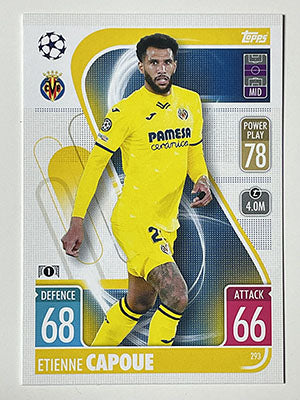 293.-Etienne-Capoue-Villarreal-CF-Match-Attax-2021-22-Topps-Football-Card