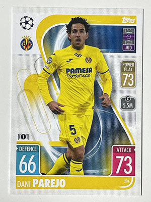 294.-Dani-Parejo-Villarreal-CF-Match-Attax-2021-22-Topps-Football-Card