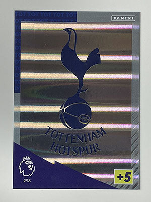 298.-Tottenham-Hotspur-Badge-Football-Card-Panini-Adrenalyn-XL-2021-22