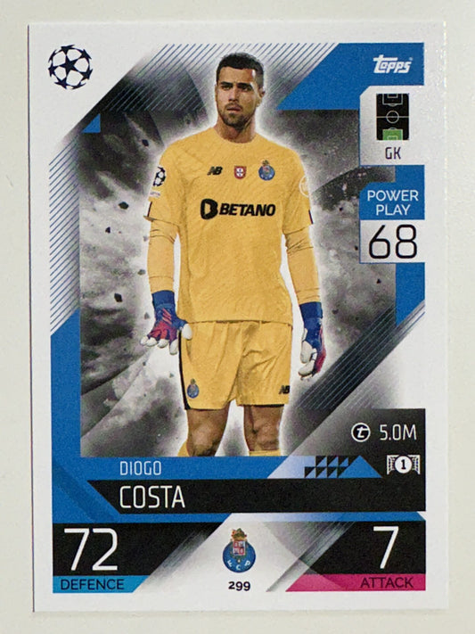 299. Diogo Costa (FC Porto) &#8211; Topps Match Attax 2022:2023 card