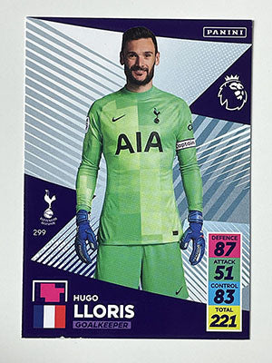 299.-Hugo-Lloris-Base-Football-Card-Panini-Adrenalyn-XL-2021-22