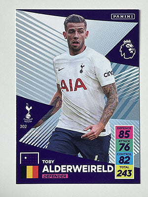 302.-Toby-Alderwiereld-Base-Football-Card-Panini-Adrenalyn-XL-2021-22