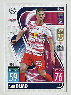 304.-Dani-Olmo-RB-Leipzig-Match-Attax-2021-22-Topps-Football-Card