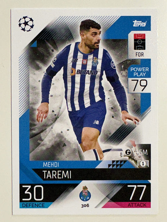 306. Mehdi Taremi (FC Porto) &#8211; Topps Match Attax 2022:2023 card