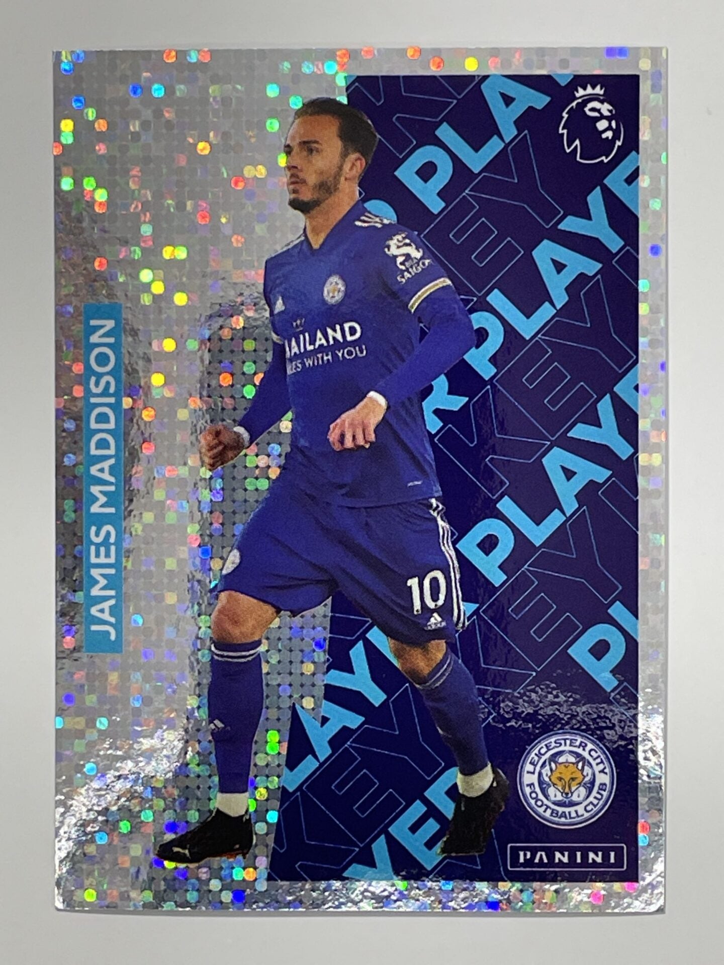 308 James Maddison Key Player Sticker Leicester City Premier League 2021 Football Sticker