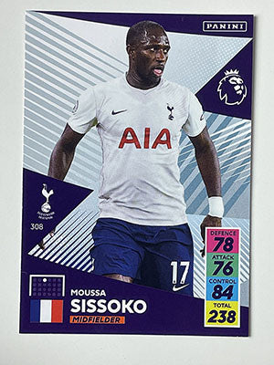 308.-Moussa-Sissoko-Base-Football-Card-Panini-Adrenalyn-XL-2021-22