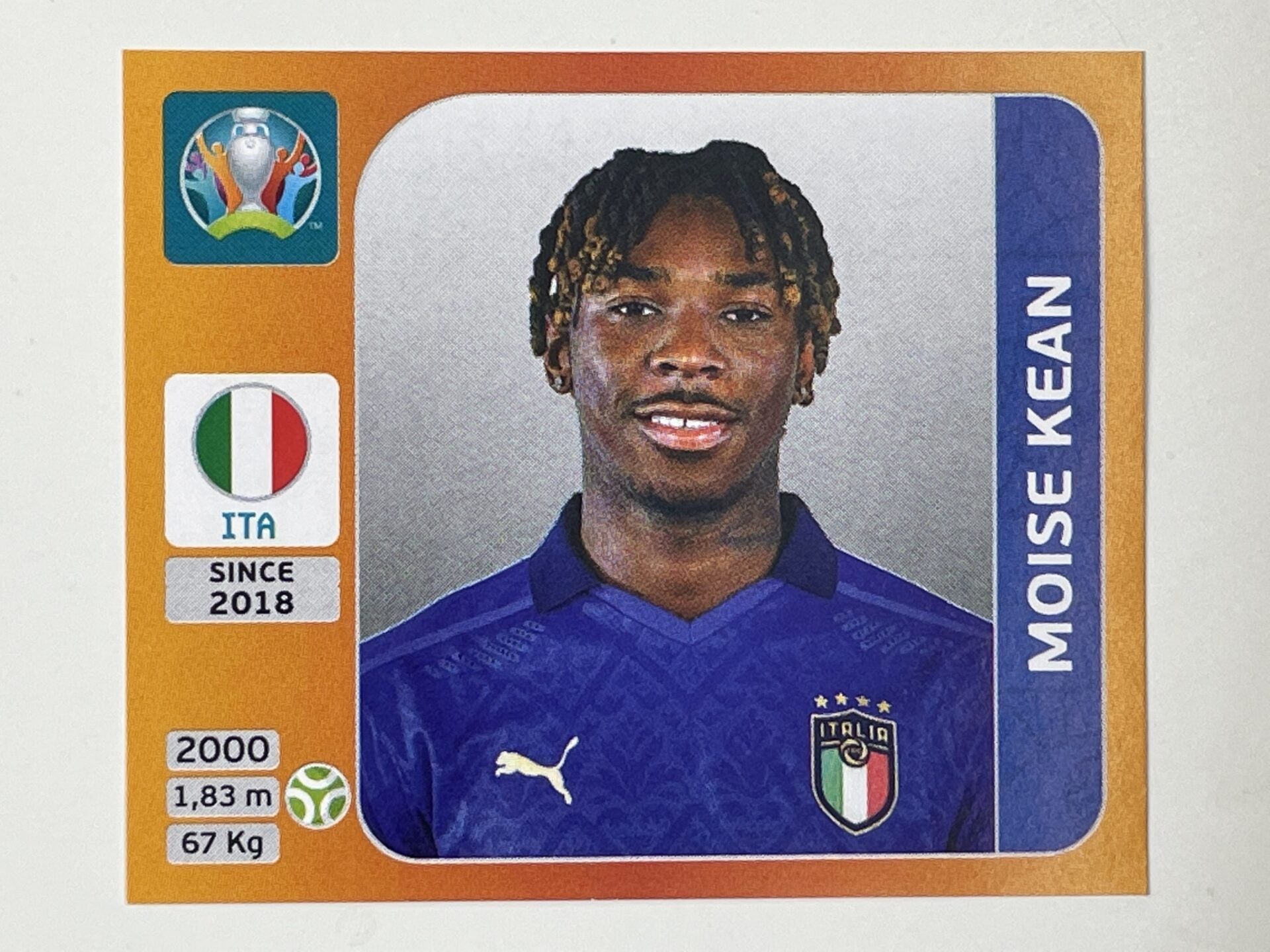 31. Moise Kean (Italy) &#8211; Euro 2020 Stickers