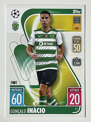 311.-Goncalo-Inacio-Sporting-Clube-de-Portugal-Match-Attax-2021-22-Topps-Football-Card