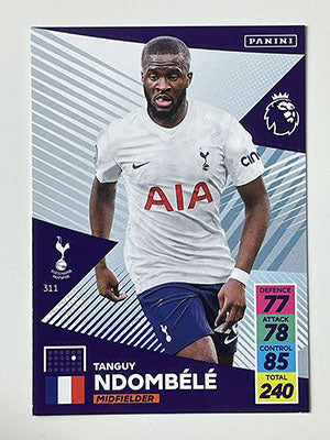 311.-Tanguy-NDombele-Base-Football-Card-Panini-Adrenalyn-XL-2021-22