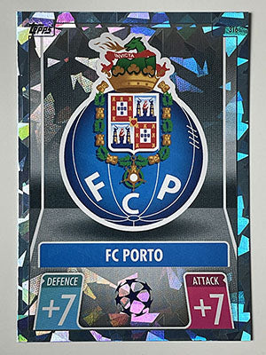 316.-Club-Badge-Crystal-Foil-Parallel-FC-Porto-Match-Attax-2021-22-Topps-Football-Card