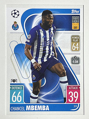 319.-Chancel-Mbemba-FC-Porto-Match-Attax-2021-22-Topps-Football-Card