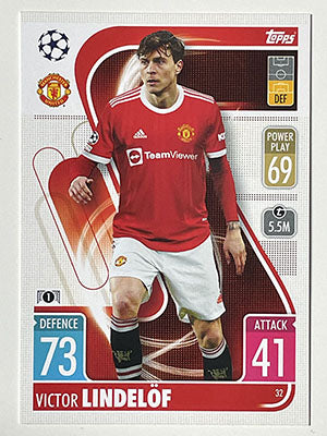 32.-Victor-Lindelof-Manchester-United-Match-Attax-2021-22-Topps-Football-Card